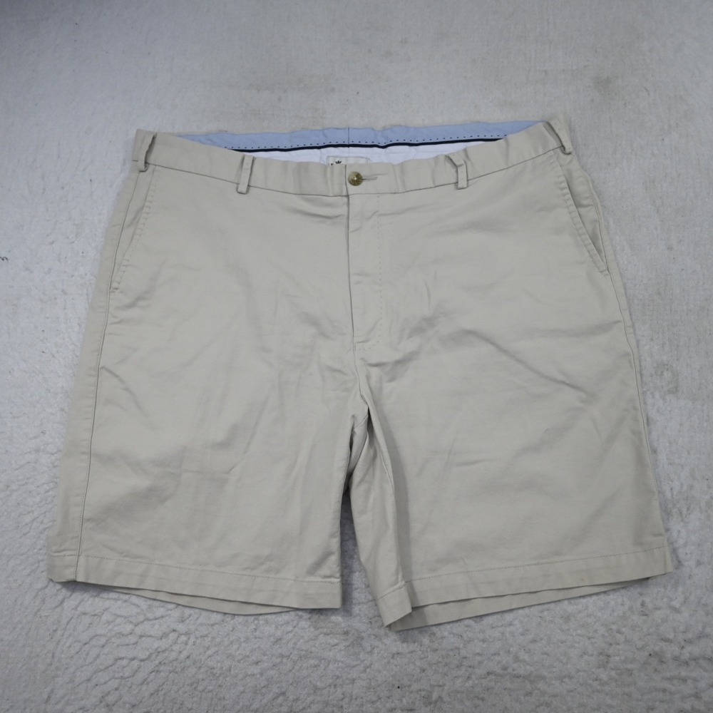 Peter Millar Shorts Mens 40 Tan Chino Pima Cotton Spandex Stretch Casual